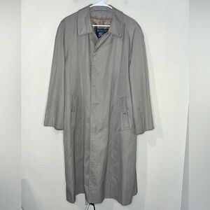 Burberry Trench Coat Wool Nova Check Lining men’s 44